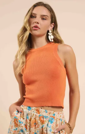 Alexis Knit Sweater Tank Top