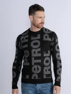 All-over print pullover Blue Island