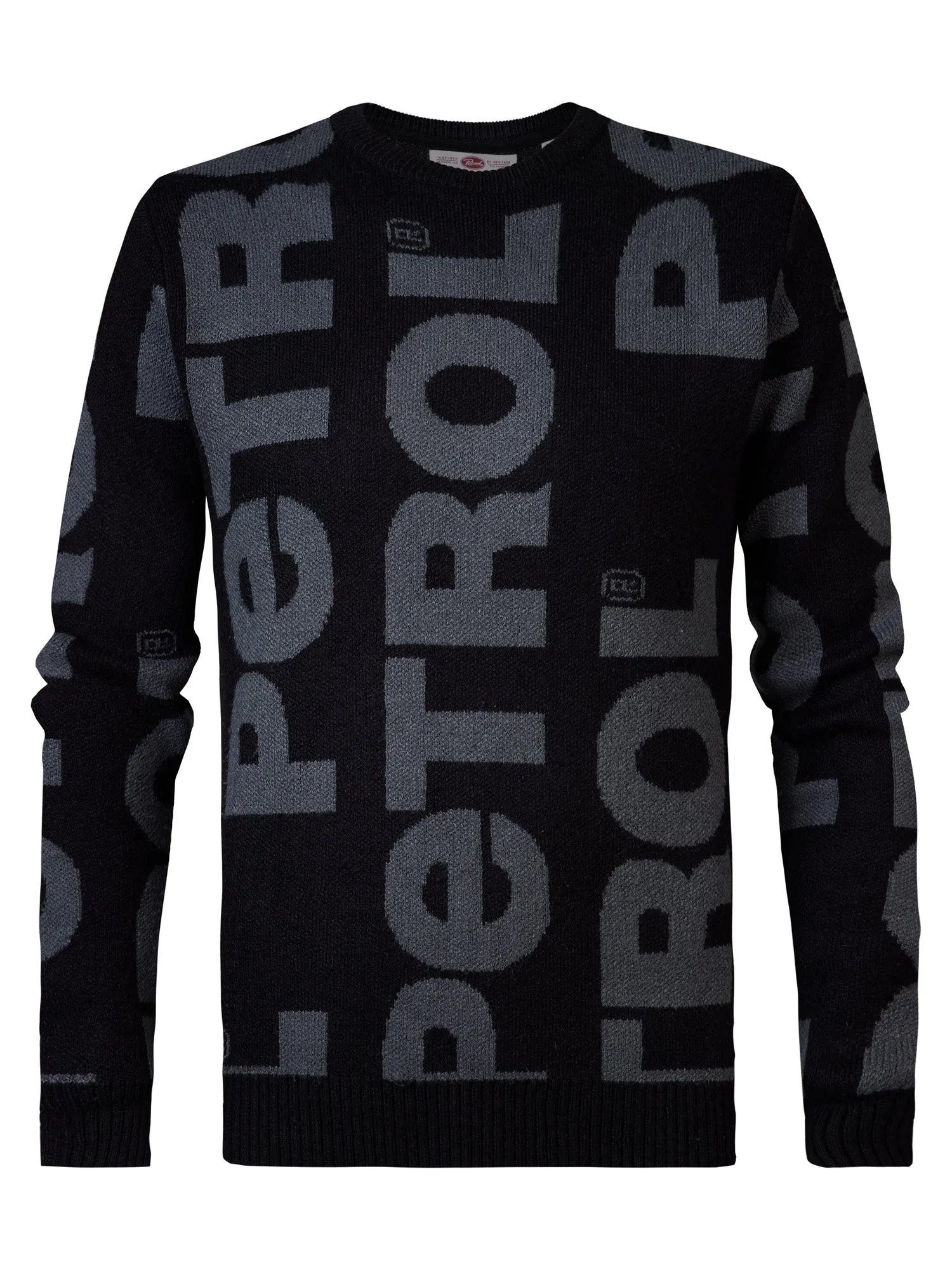 All-over print pullover Blue Island