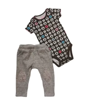 BABY GIRL SIZE 6/9 MONTHS - 2 Piece Mix N Match Outfit VGUC B25