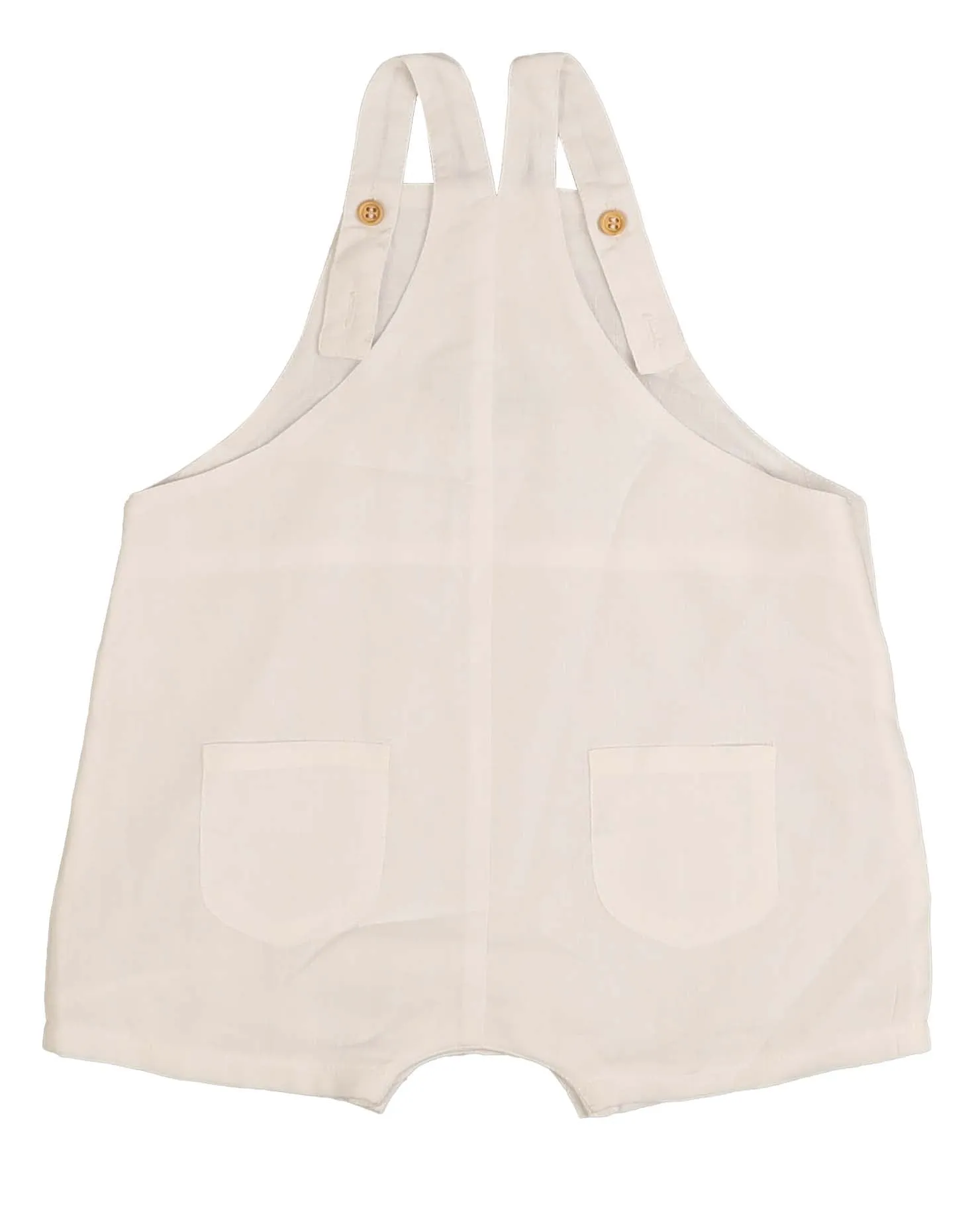 Belati White Baby Overall