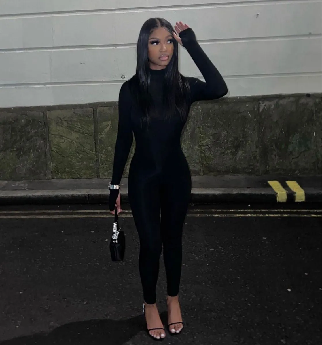 black body glove jumpsuit