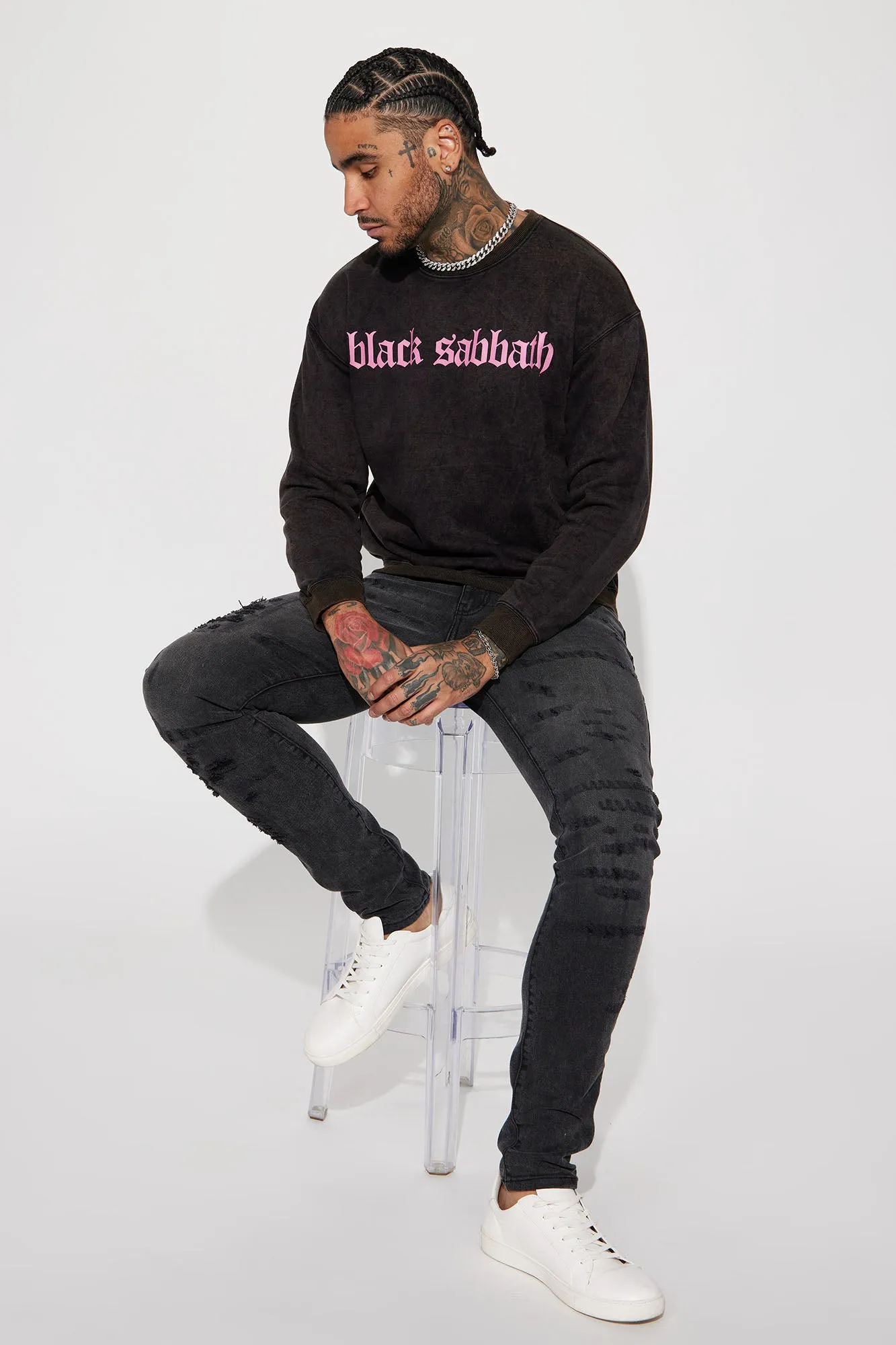 Black Sabbath Crewneck Sweatshirt - Black