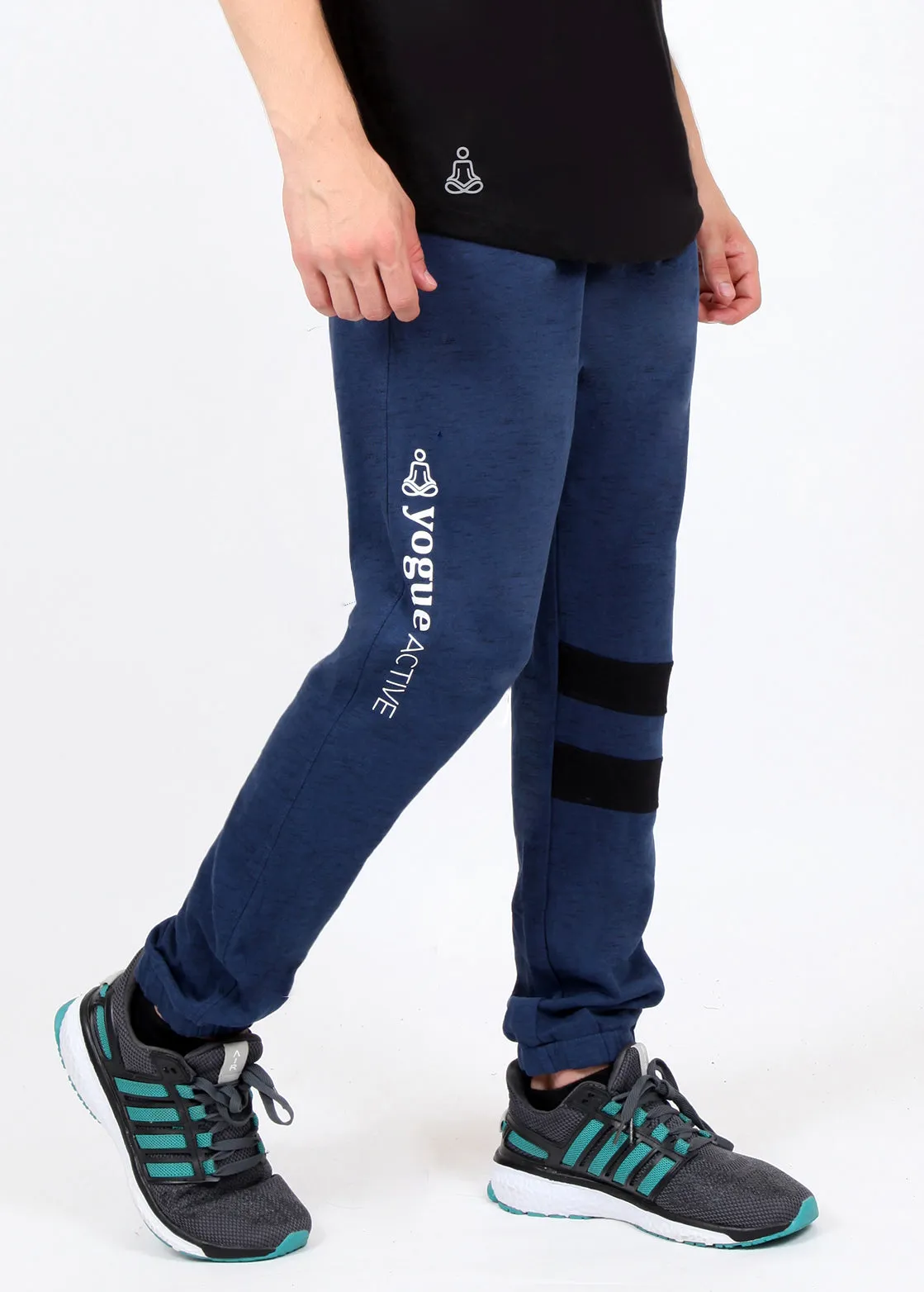 Blue French Terry Joggers