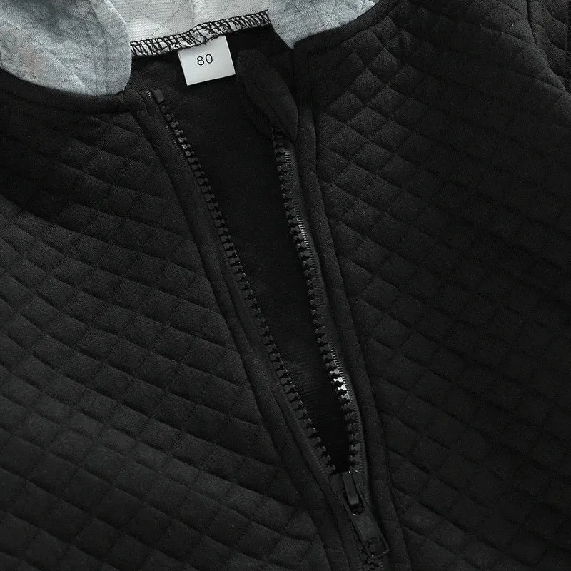 Boy’s Diamond Quilted Hooded Jacket