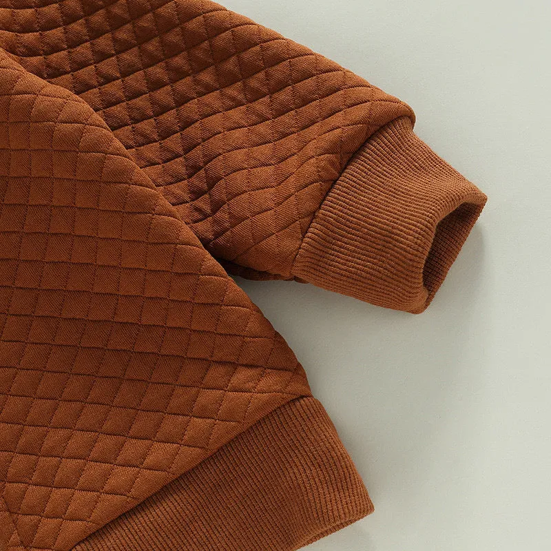 Boy’s Diamond Quilted Hooded Jacket