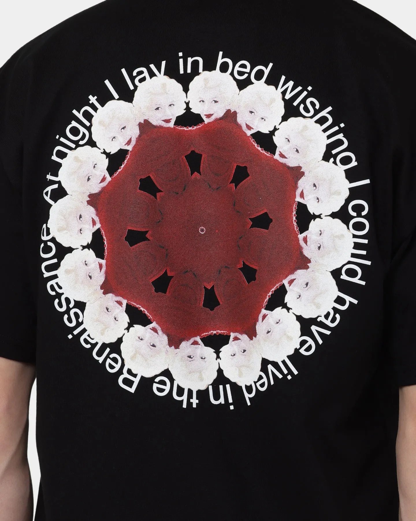 Carré X Marilyn Monroe Renaissance T-Shirt Black