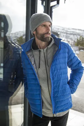 Clique Hudson Men's Puffer Jacket | Lightweight | Detachable Hood | 5 Colours | XS-3XL