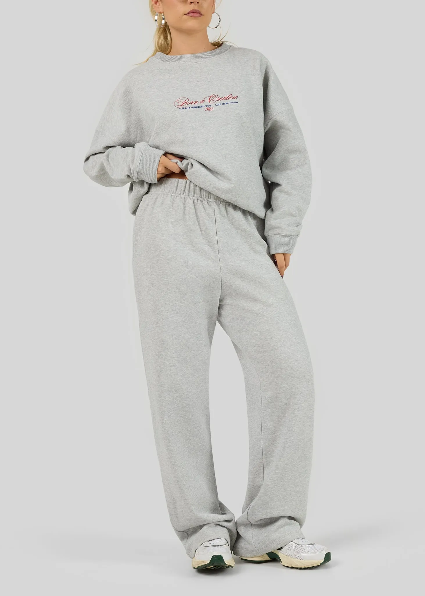 Comfort Zone Crewneck Grey