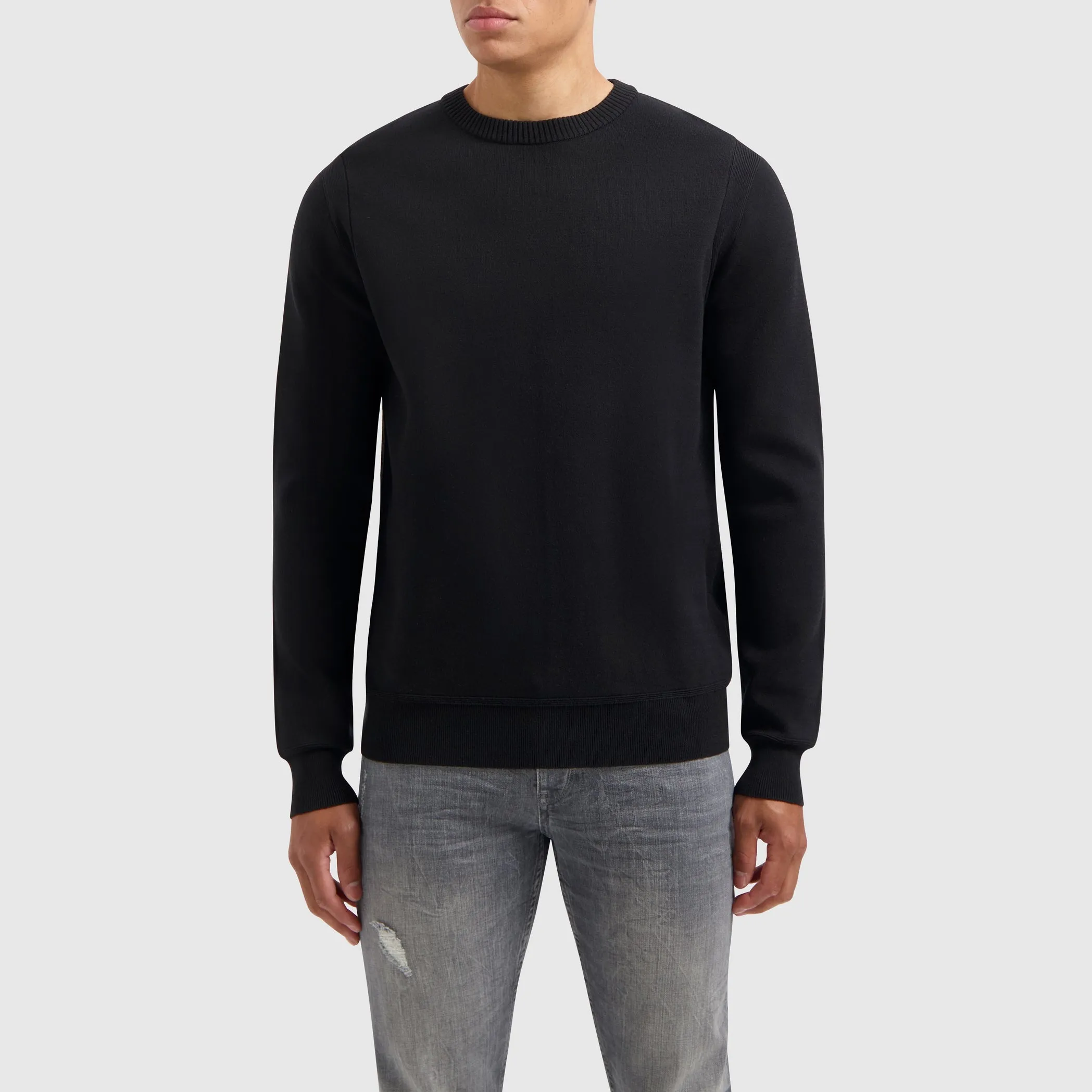 Crewneck Knitwear | Black