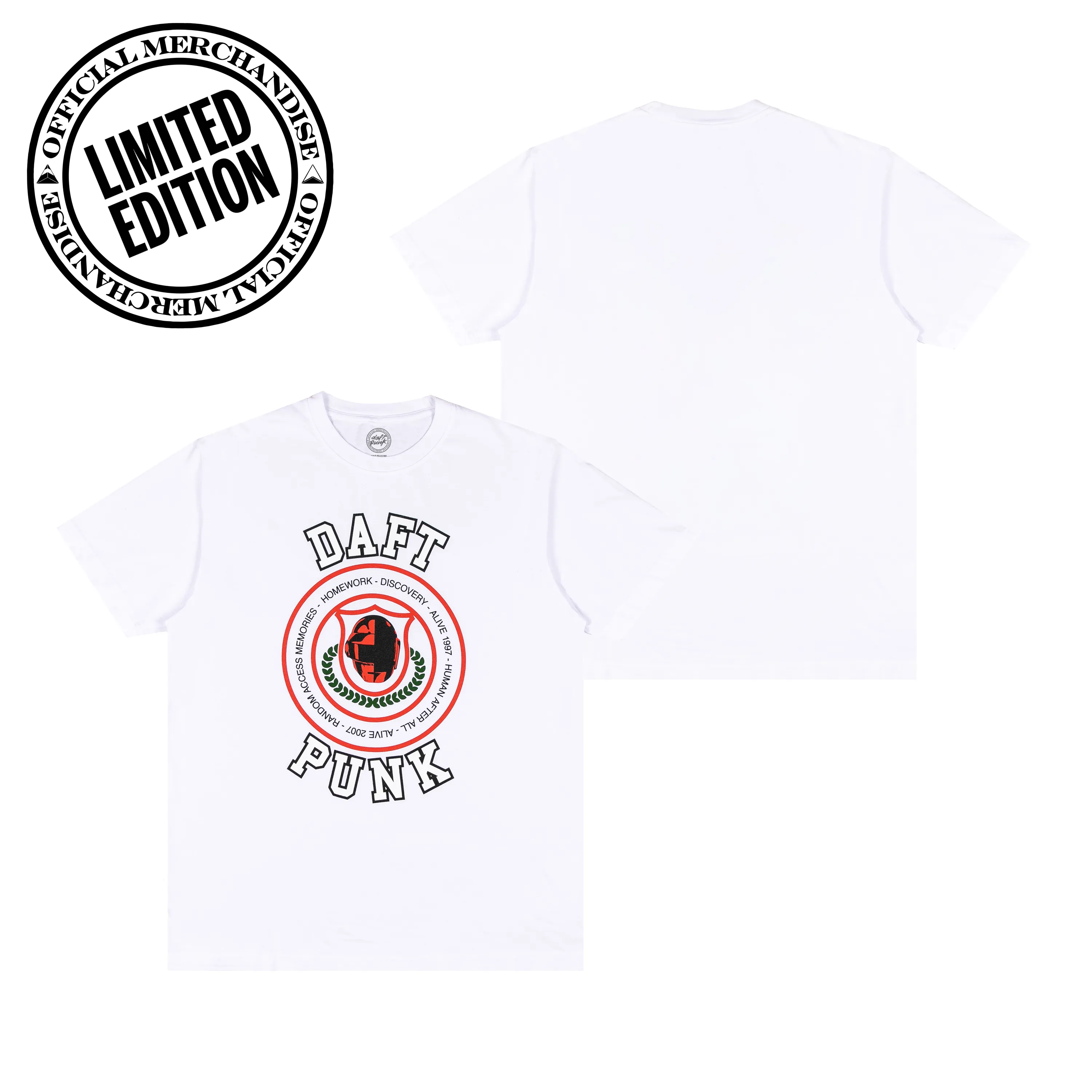DAFT PUNK COLLEGIATE TEE