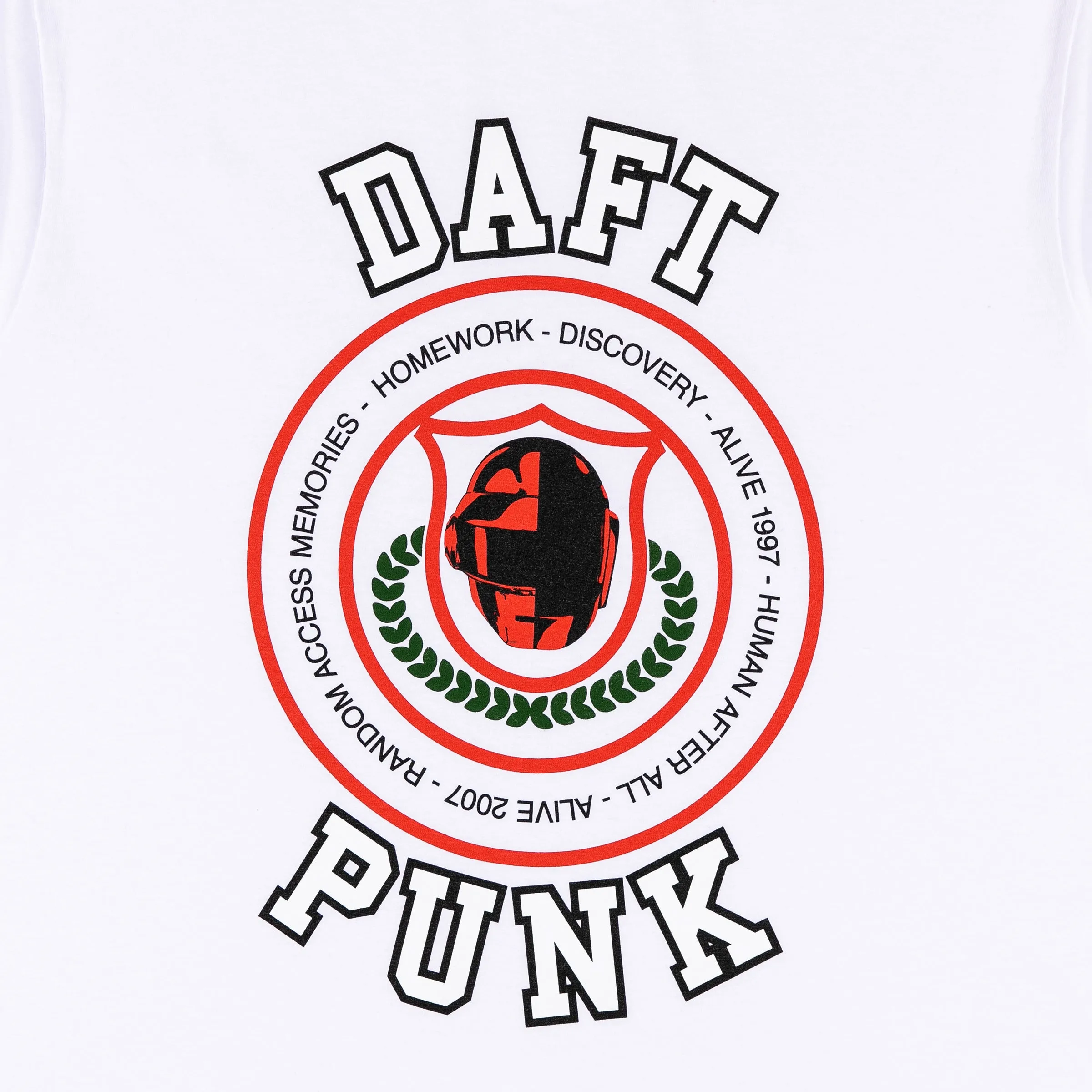 DAFT PUNK COLLEGIATE TEE