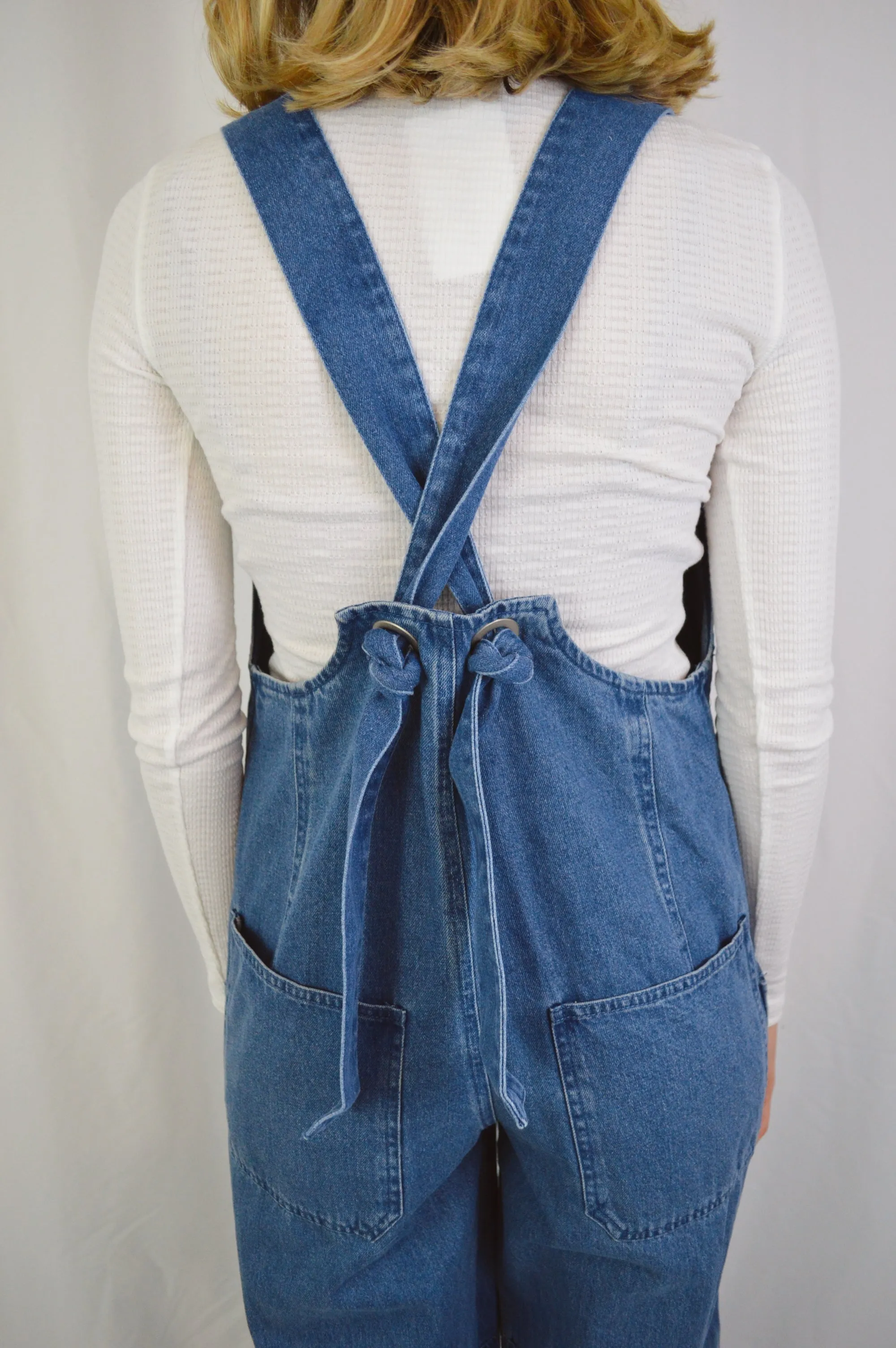 DENIM OVERALL JUMPSUIT