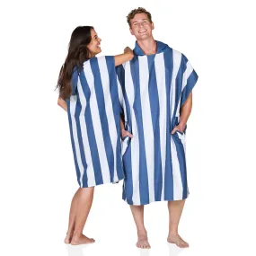 Dock & Bay Poncho Adults - Whitsunday Blue