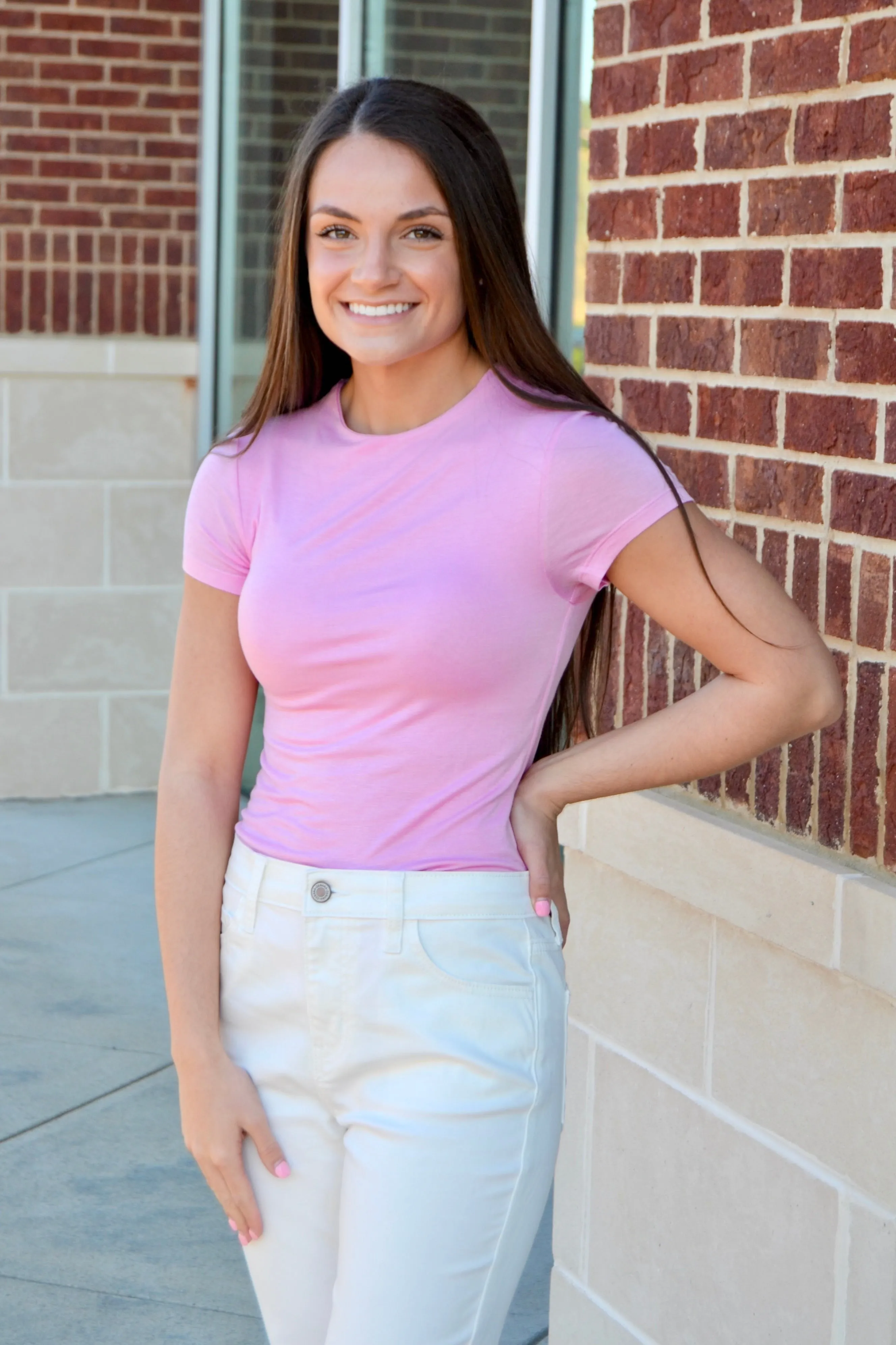 Double layer cap sleeve bodysuit