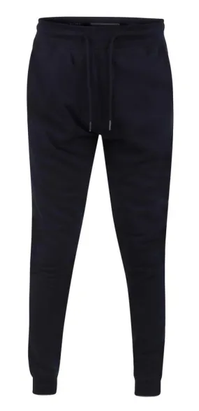 Duke - D555 Cuffed Jogger With Side And Back Pockets In Navy 2Xl- 6Xl