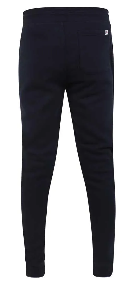 Duke - D555 Cuffed Jogger With Side And Back Pockets In Navy 2Xl- 6Xl