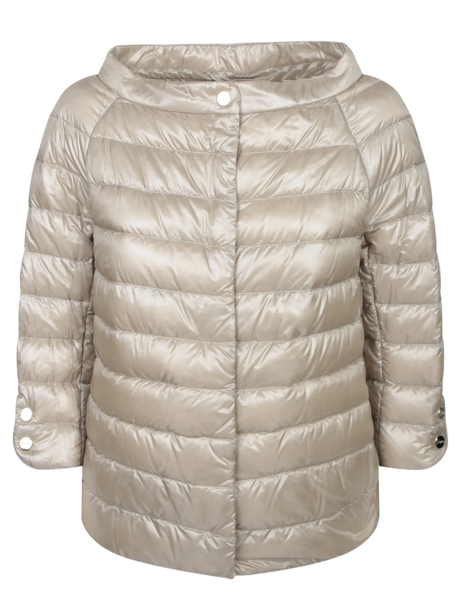 Elsa Chantilly Beige Down Jacket