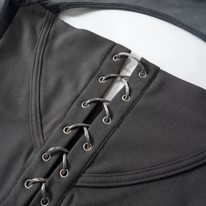Everything Tumbling Down Crop Top
