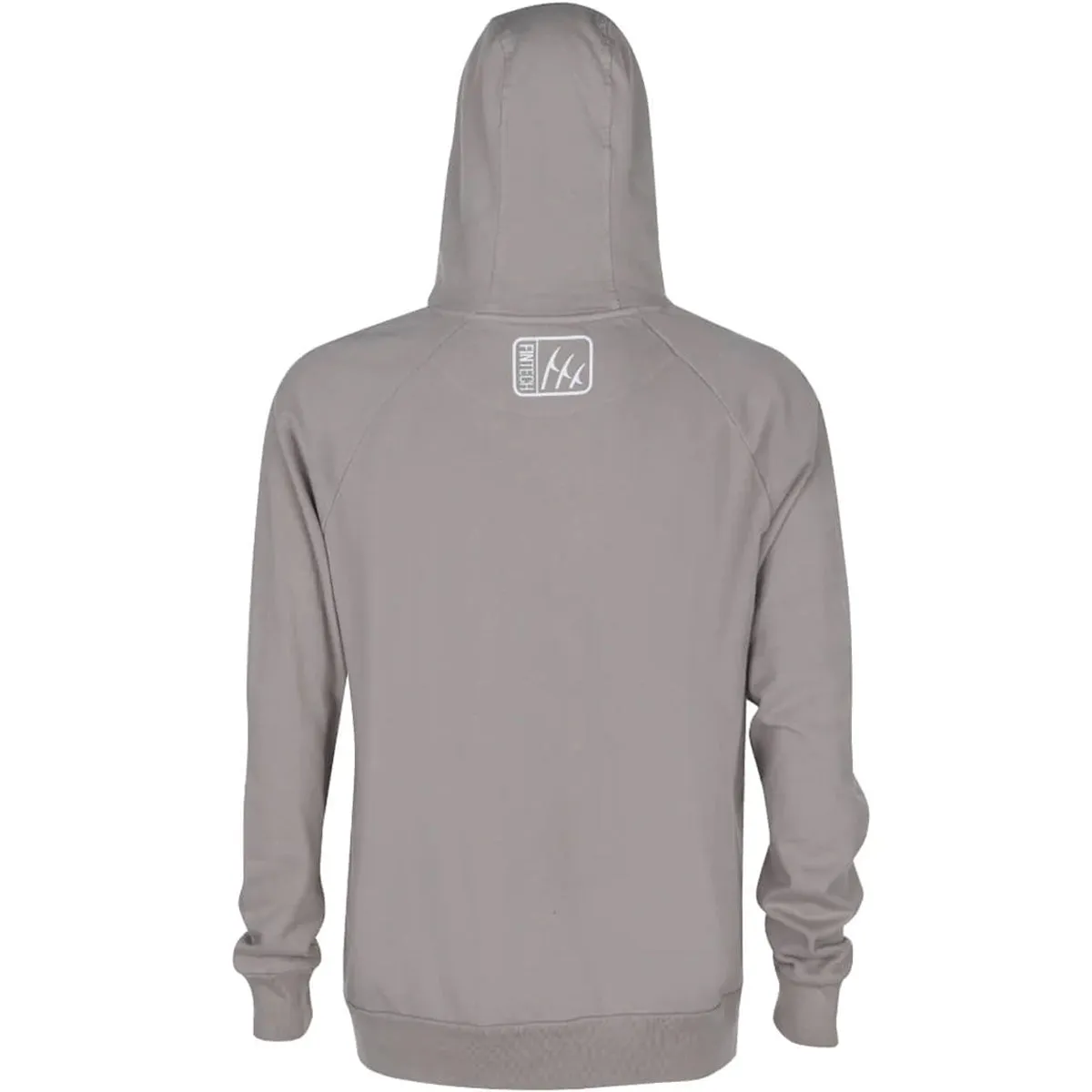 Fintech United By Fishing Point Breeze Fleece Pullover Hoodie - Alloy