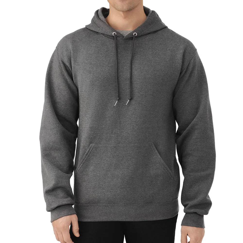 Fruit of the Loom Men's Long Sleeve Pullover Hoodie