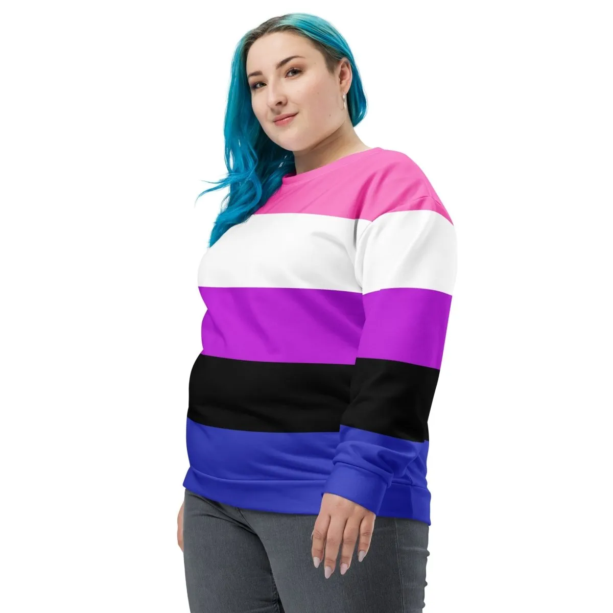 Genderfluid Flag Sweatshirt