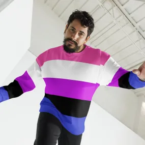 Genderfluid Flag Sweatshirt