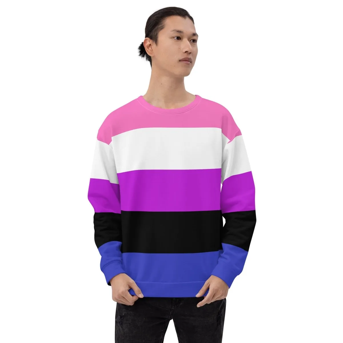 Genderfluid Flag Sweatshirt