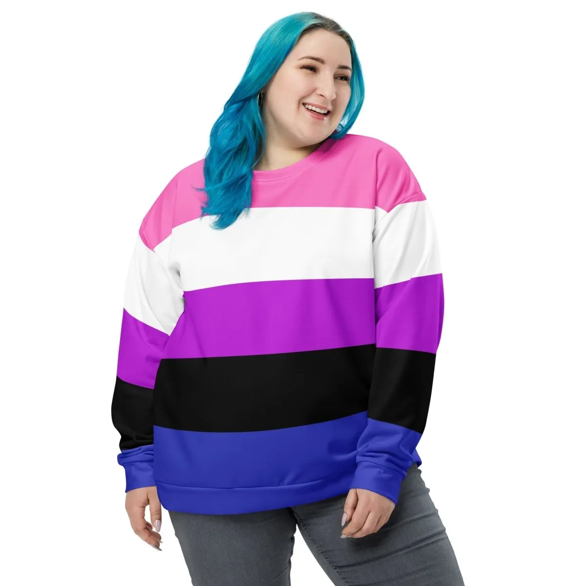 Genderfluid Flag Sweatshirt