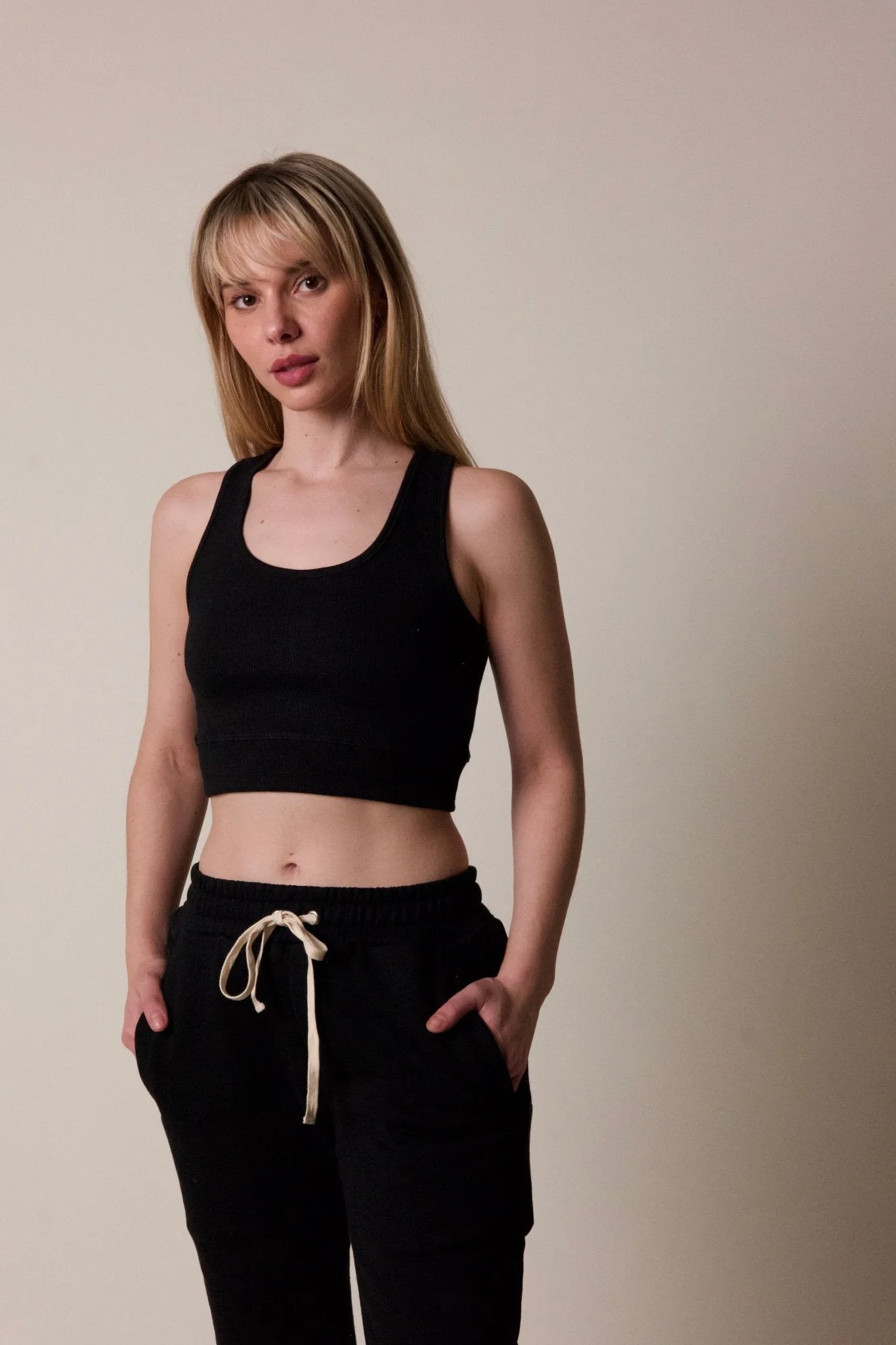 Gia Racer Back Crop Top