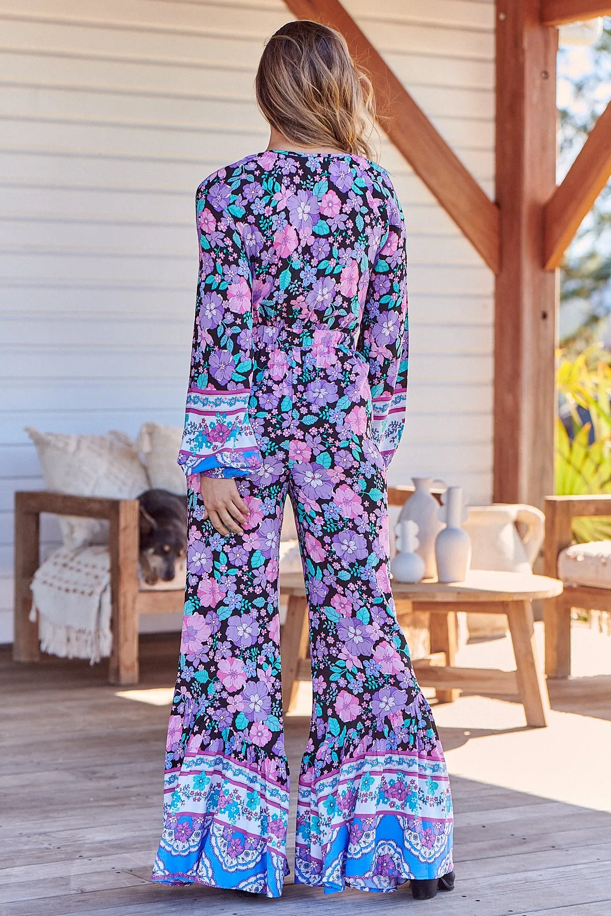 Isla Jumpsuit - Black Bird