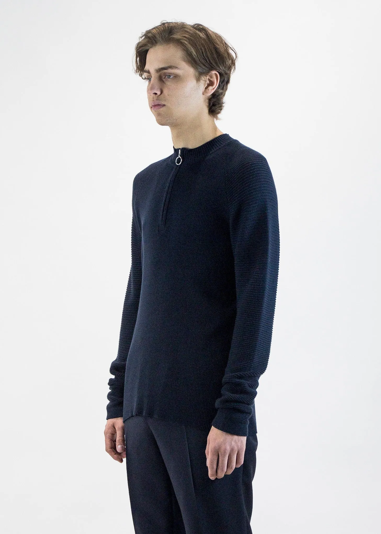 Ivor Rib Knit Jumper