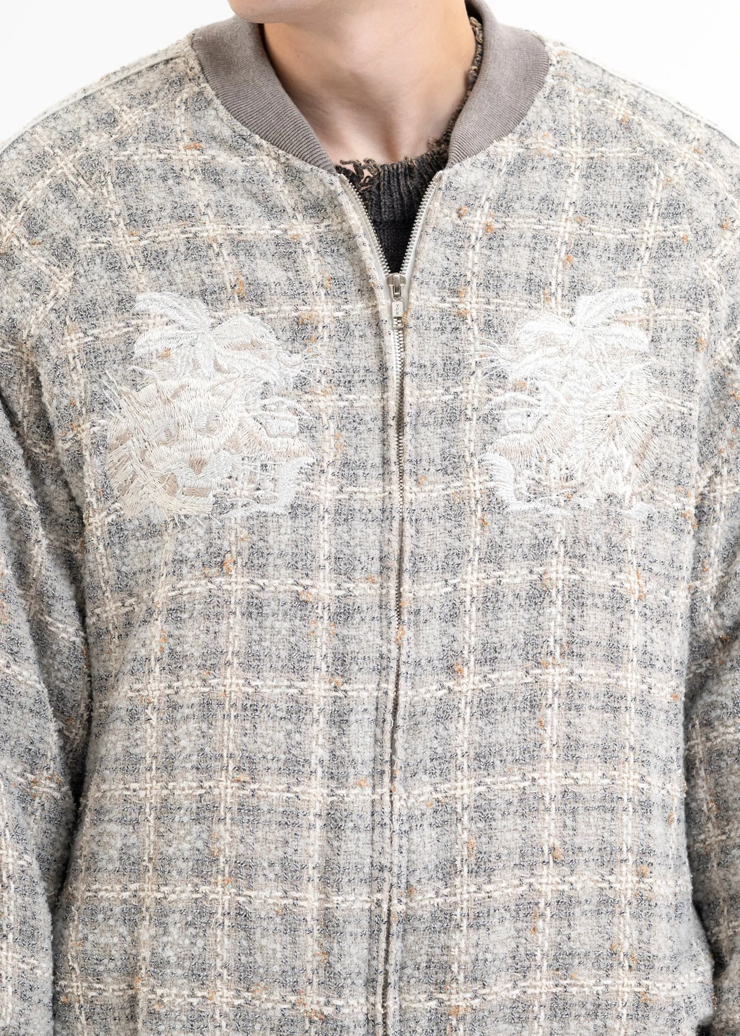 IVORY TWEED SOUVENIR JACKET