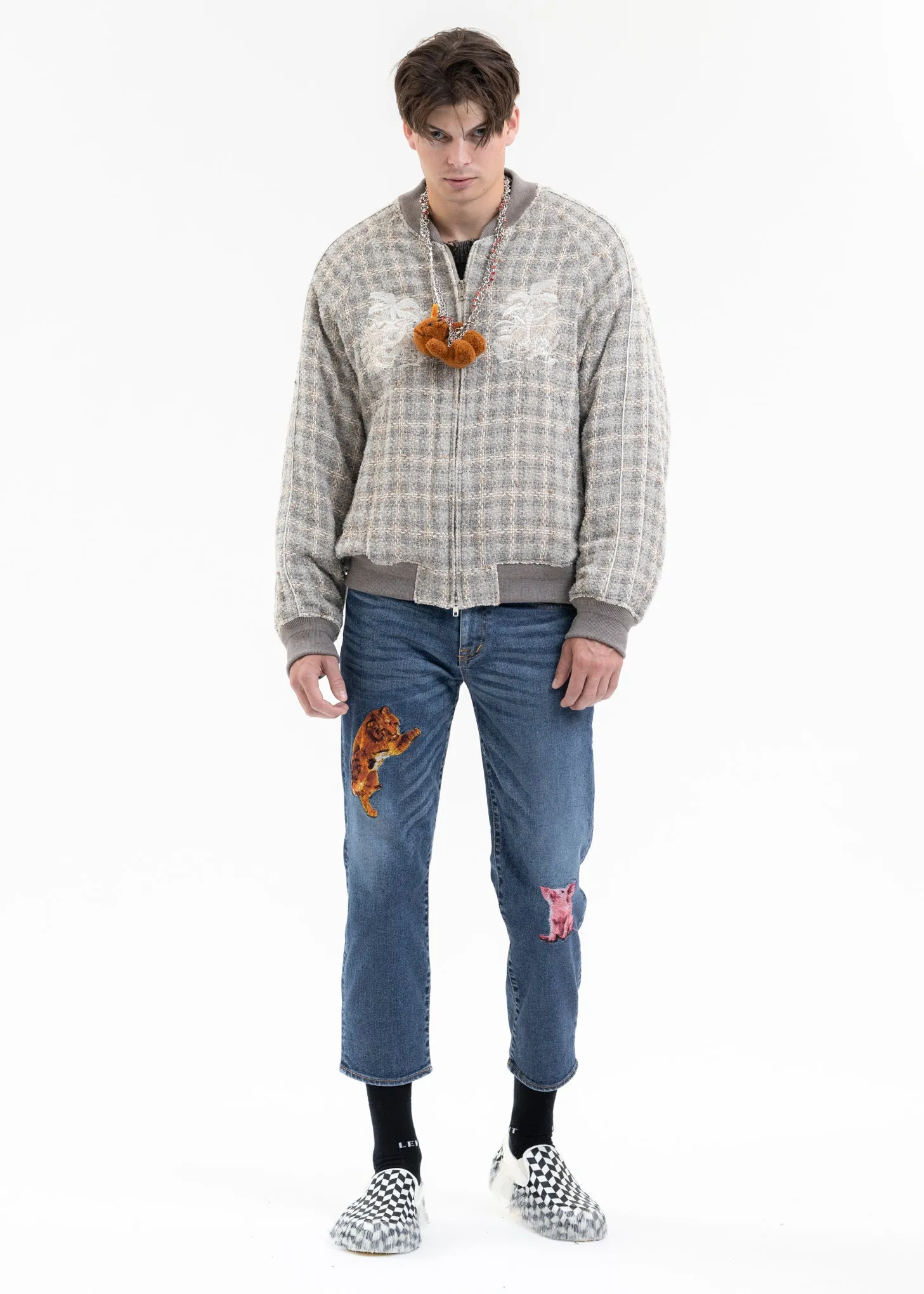 IVORY TWEED SOUVENIR JACKET