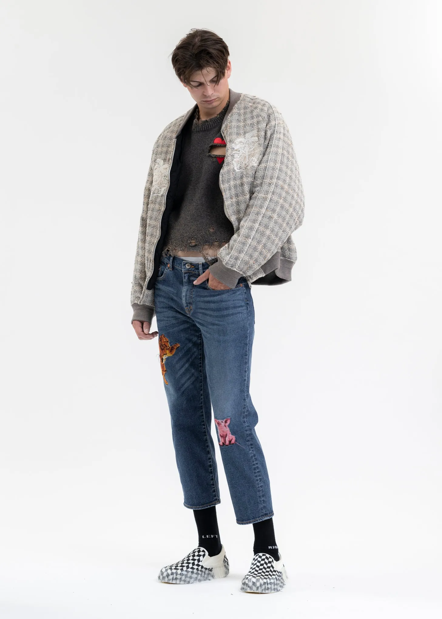 IVORY TWEED SOUVENIR JACKET