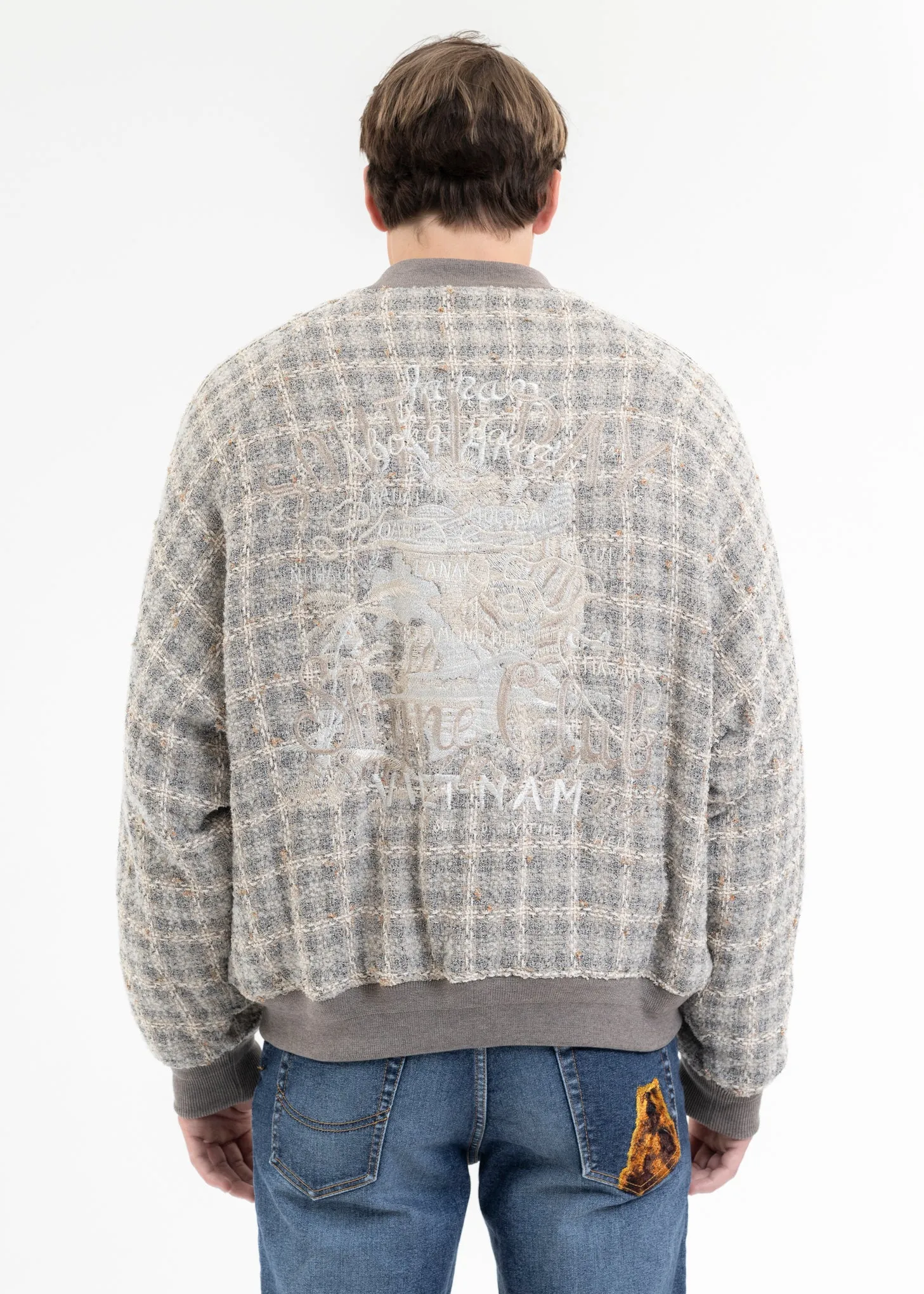 IVORY TWEED SOUVENIR JACKET