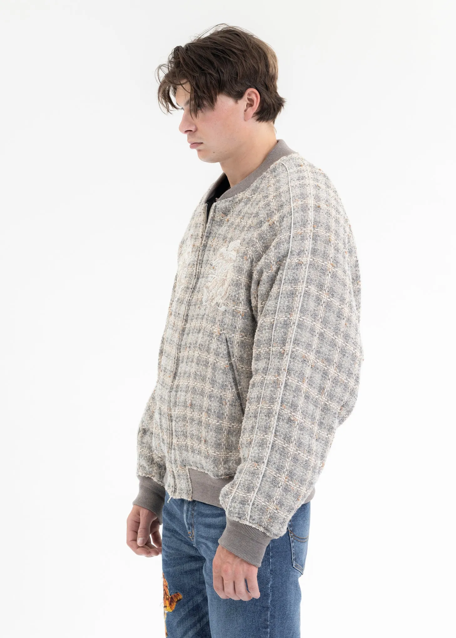 IVORY TWEED SOUVENIR JACKET