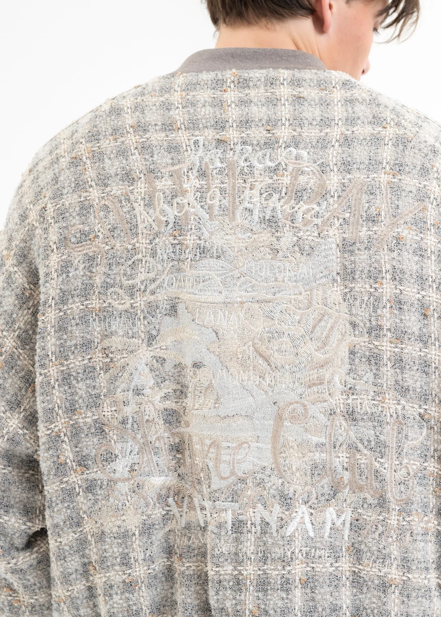 IVORY TWEED SOUVENIR JACKET