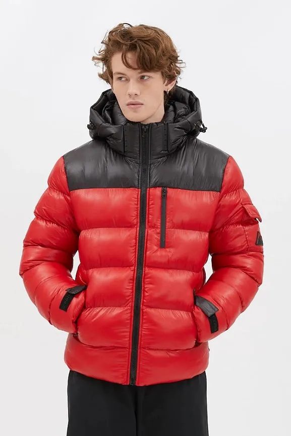 Jacquard Quilted Puffer Jacket