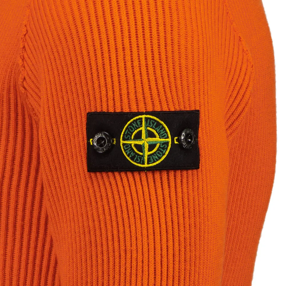 Junior Crewneck Ribbed Knit