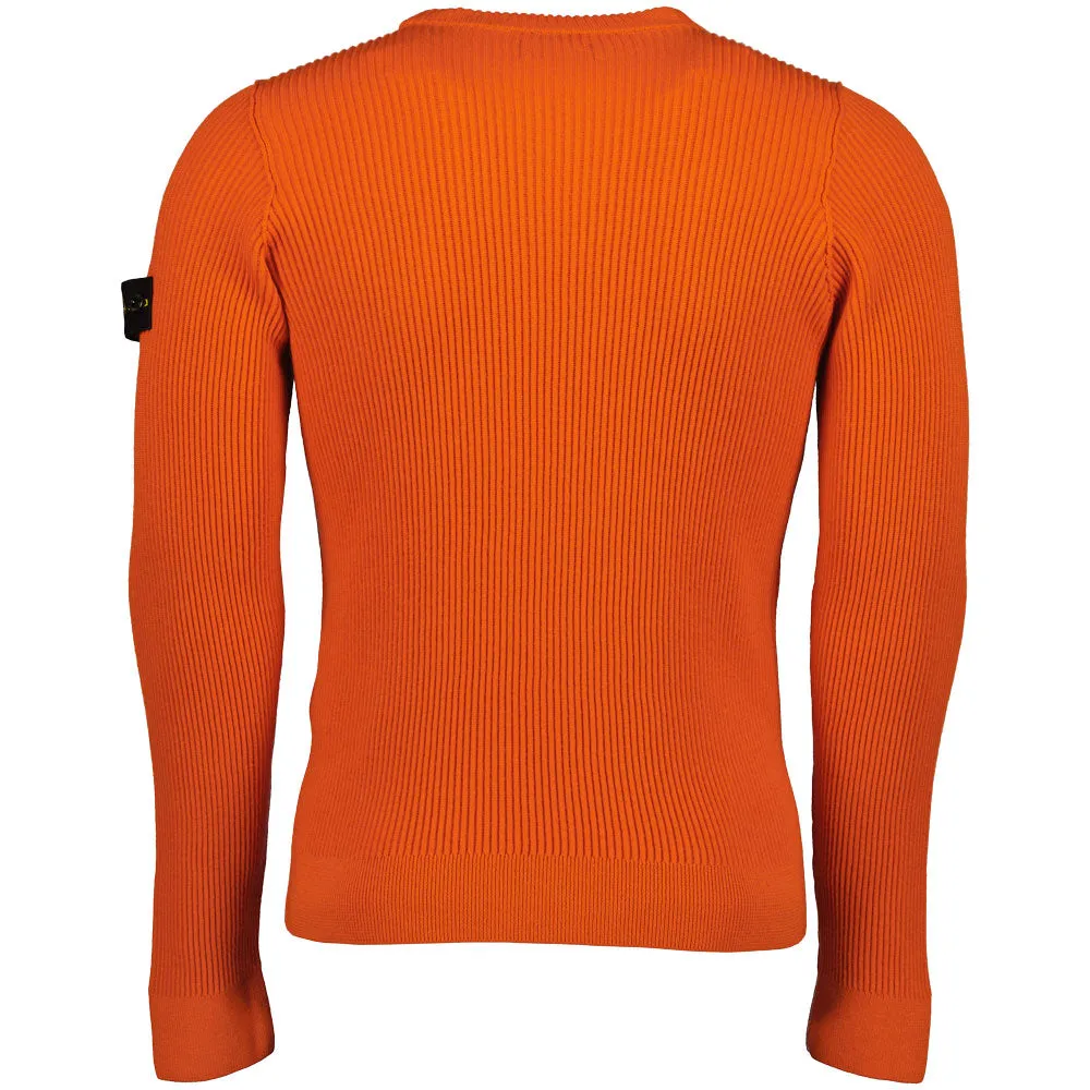 Junior Crewneck Ribbed Knit