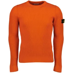 Junior Crewneck Ribbed Knit
