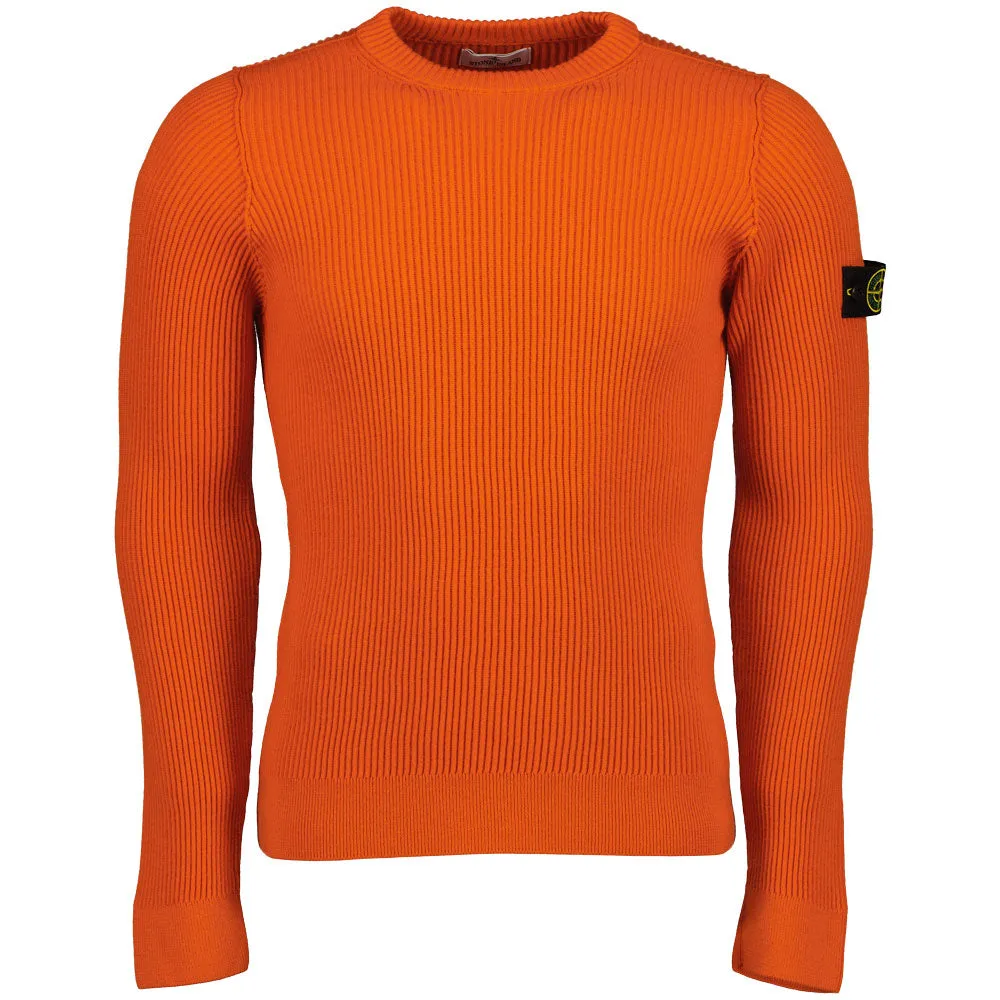 Junior Crewneck Ribbed Knit