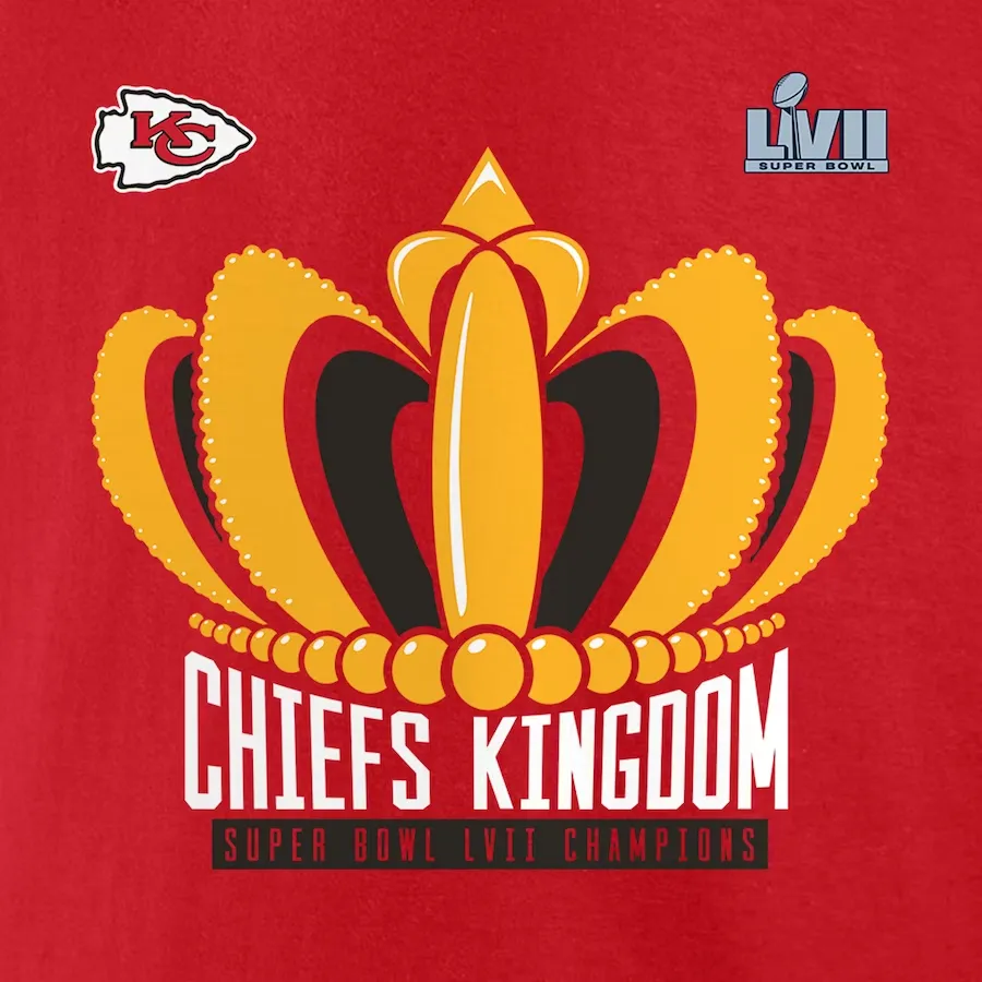 KANSAS CITY CHIEFS MEN'S SUPER BOWL LVII CHAMPIONS LAST STANDING LONG SLEEVE T-SHIRT