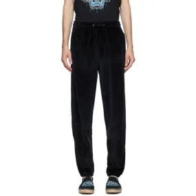 Kenzo Black Velour Sweatpants