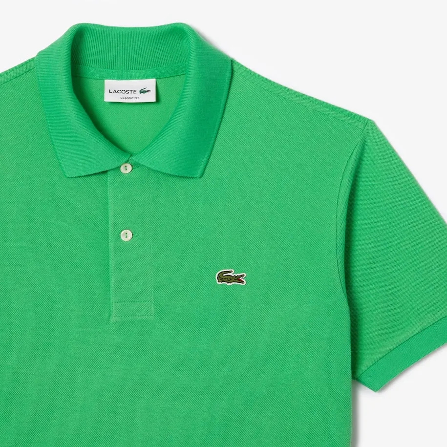 LACOSTE - POLO CLUB SHIRT Men’s - GREEN -UYX