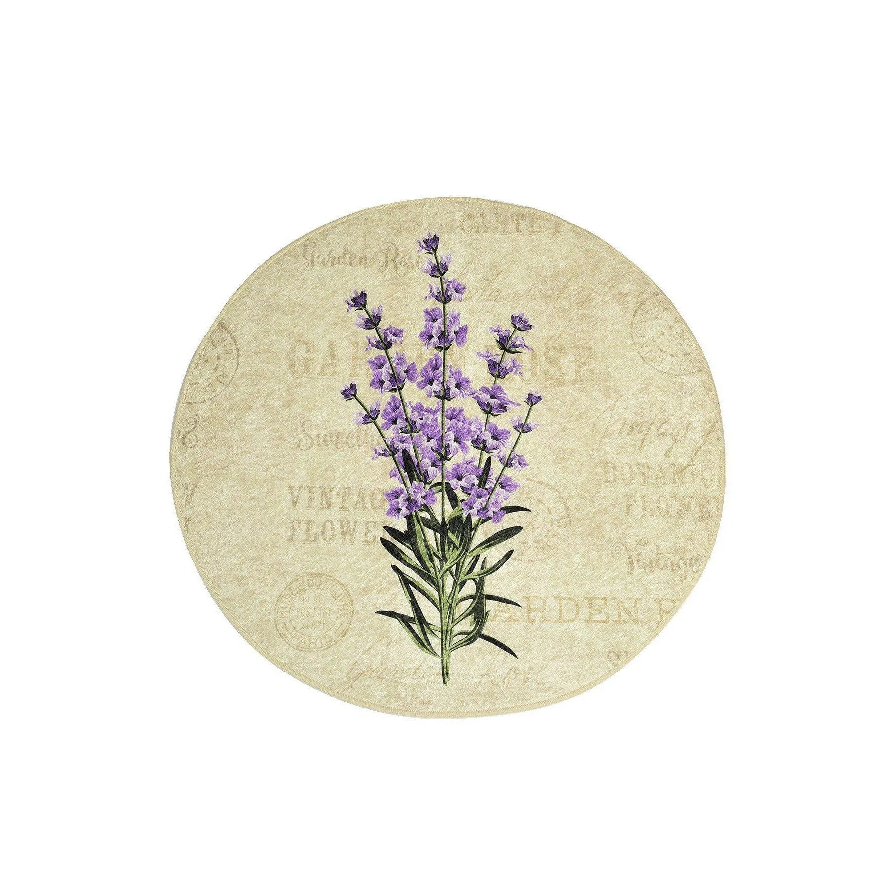 Lavender DJT  Bath Mat