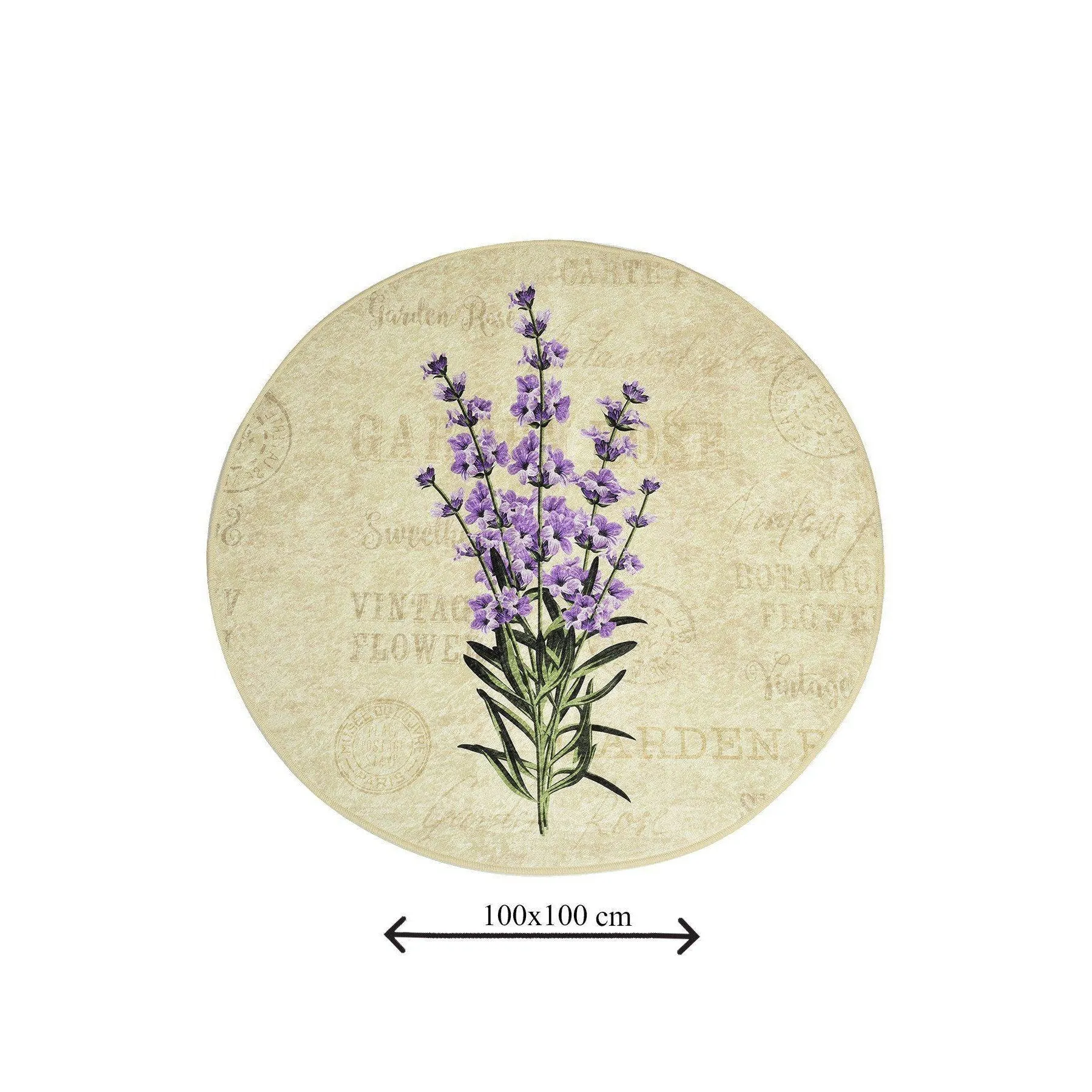 Lavender DJT  Bath Mat