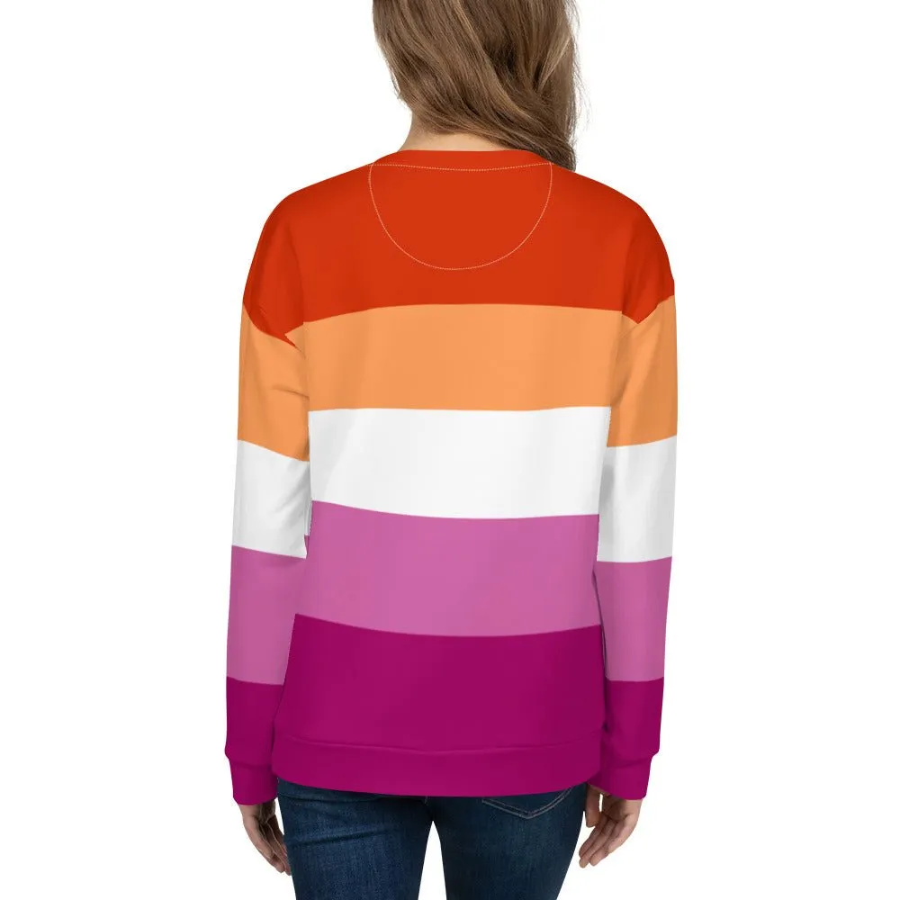 Lesbian Flag Sweatshirt