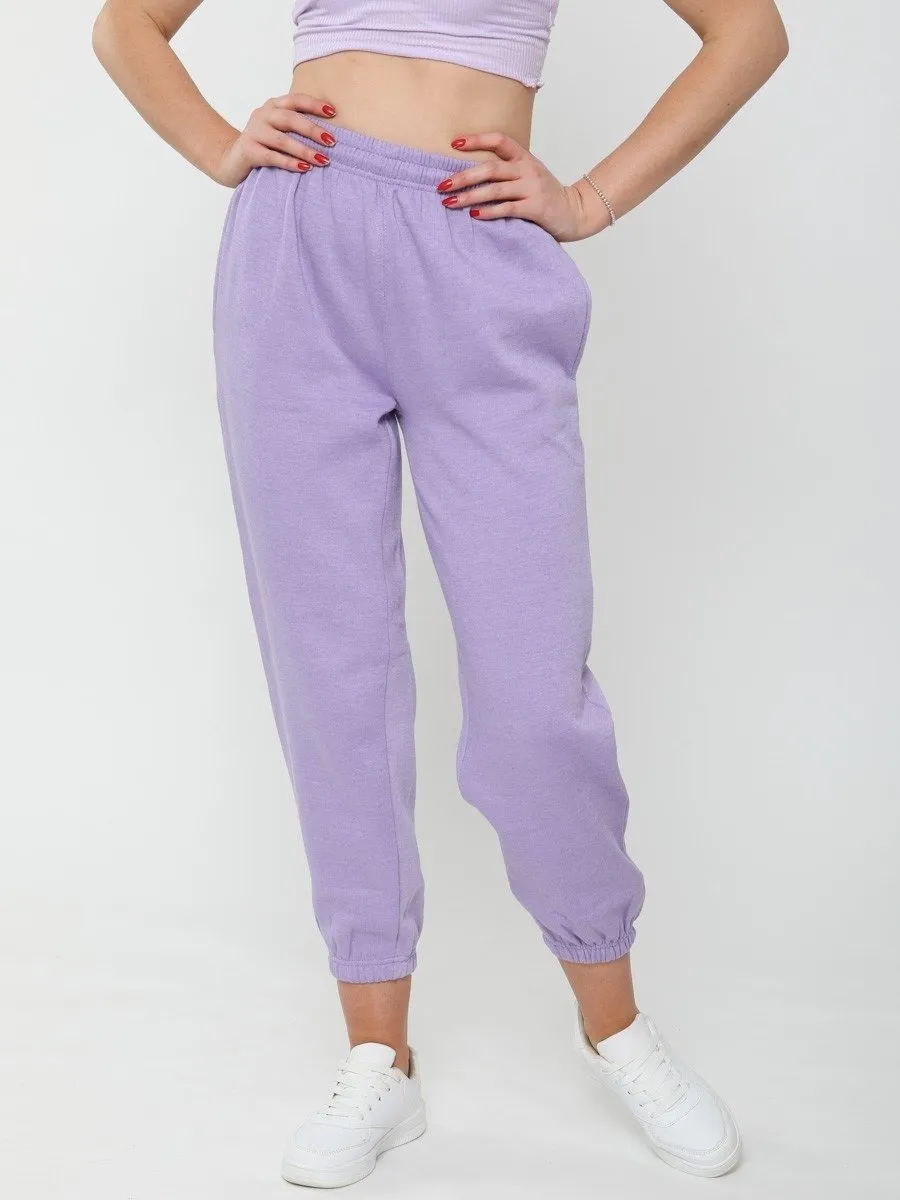 Lilac Oversized Joggers